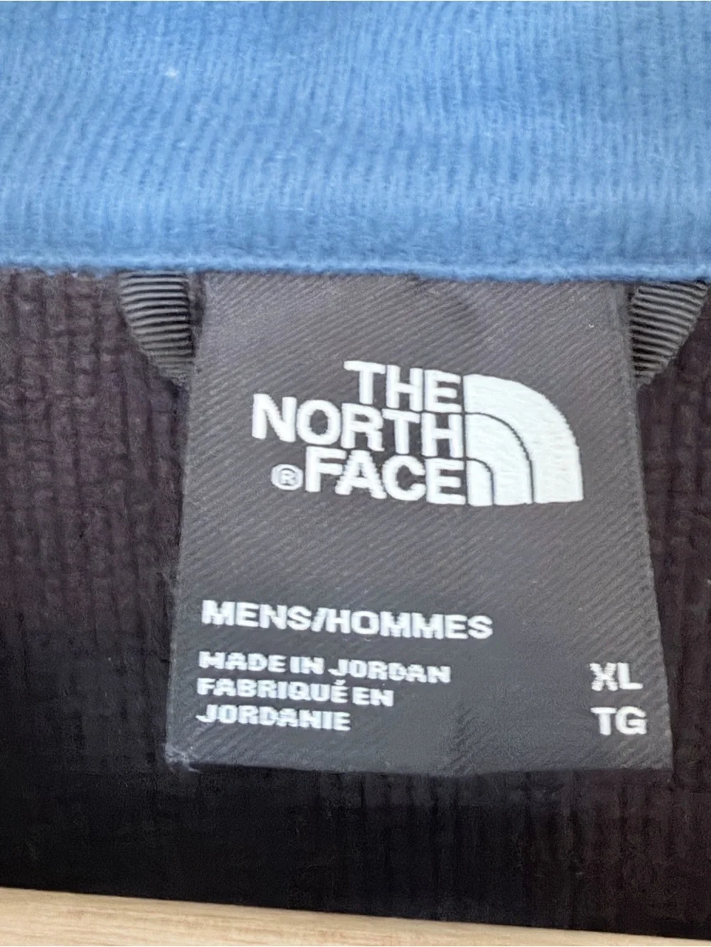 The North Face Men's Teal Zip-Up Fleece Jacket